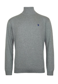 U.S. POLO Langarmshirt mit Rollkragen