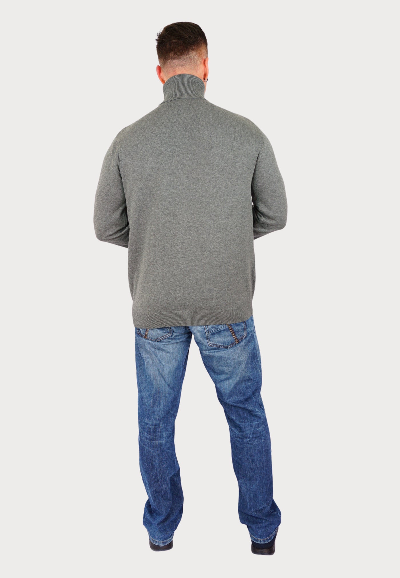 U.S. POLO Langarmshirt mit Rollkragen