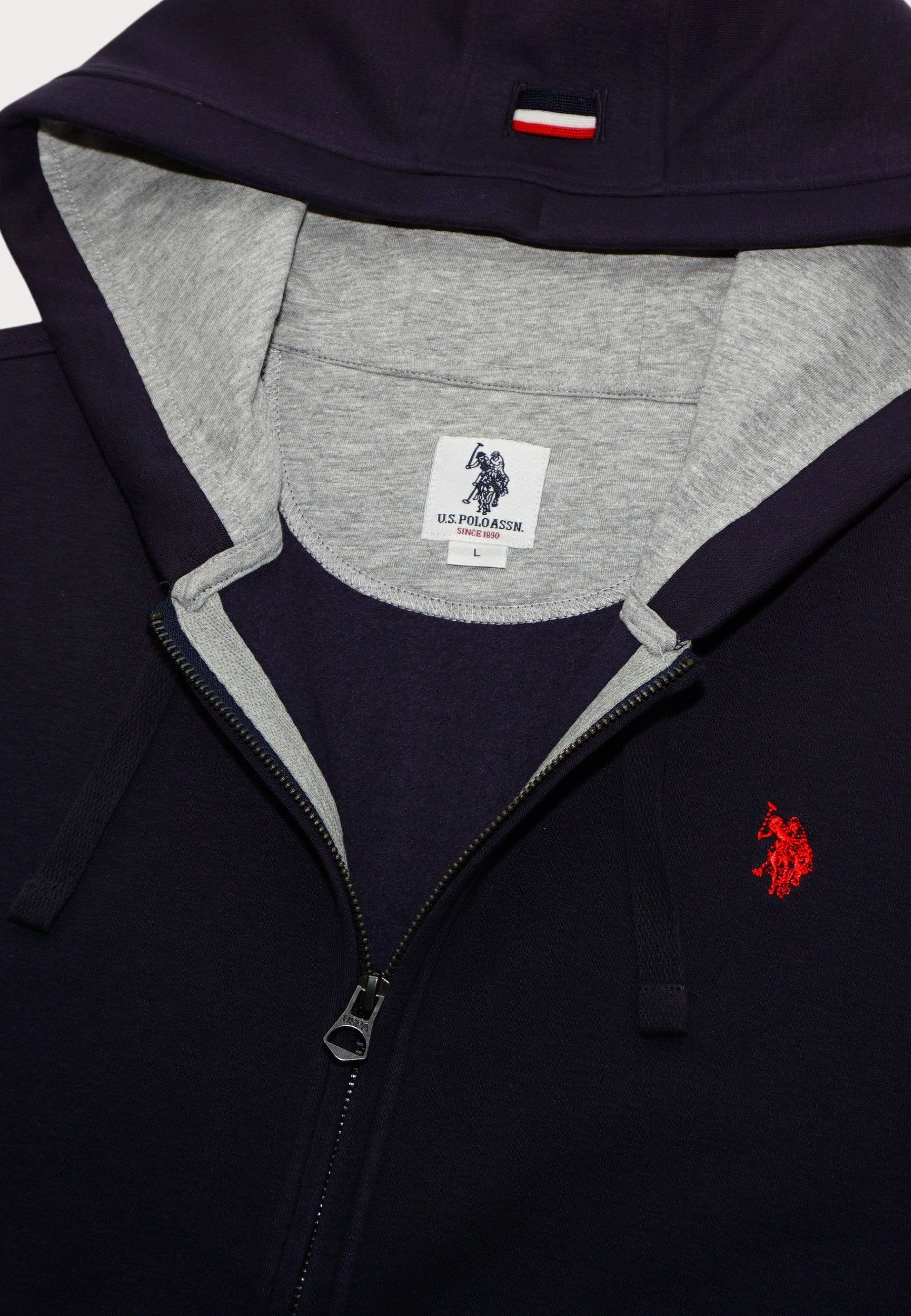 U.S. POLO Kapuzensweatjacke