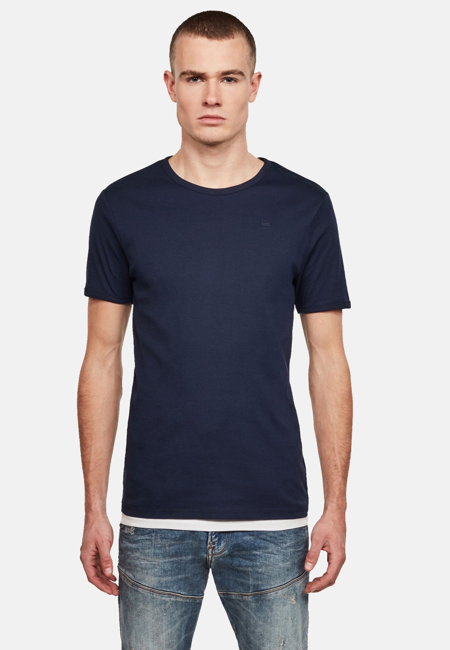 G-STAR 2 Pack Base T-Shirt R-Neck