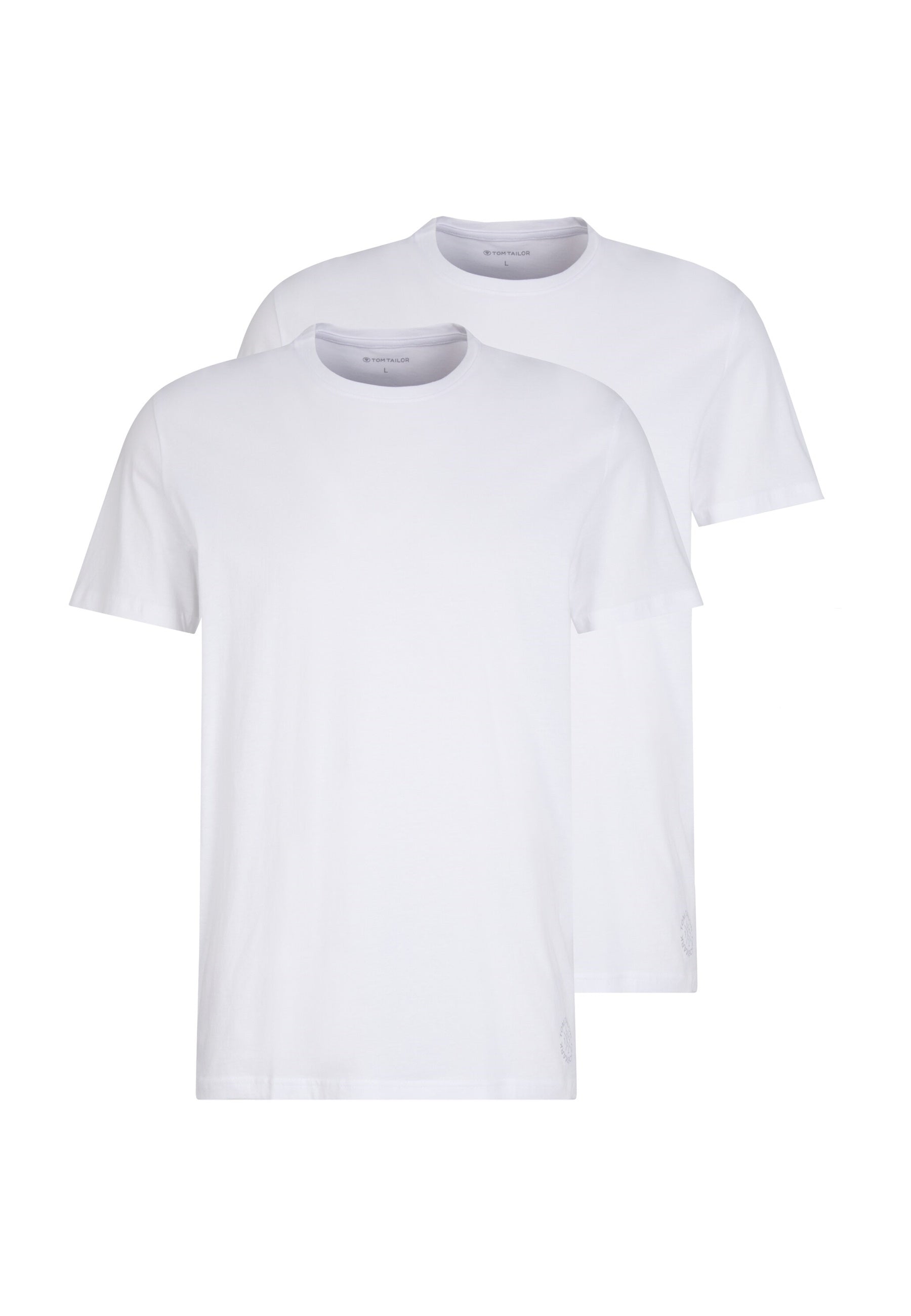 Tom Tailor T-Shirts 2er Pack Rundhals TT