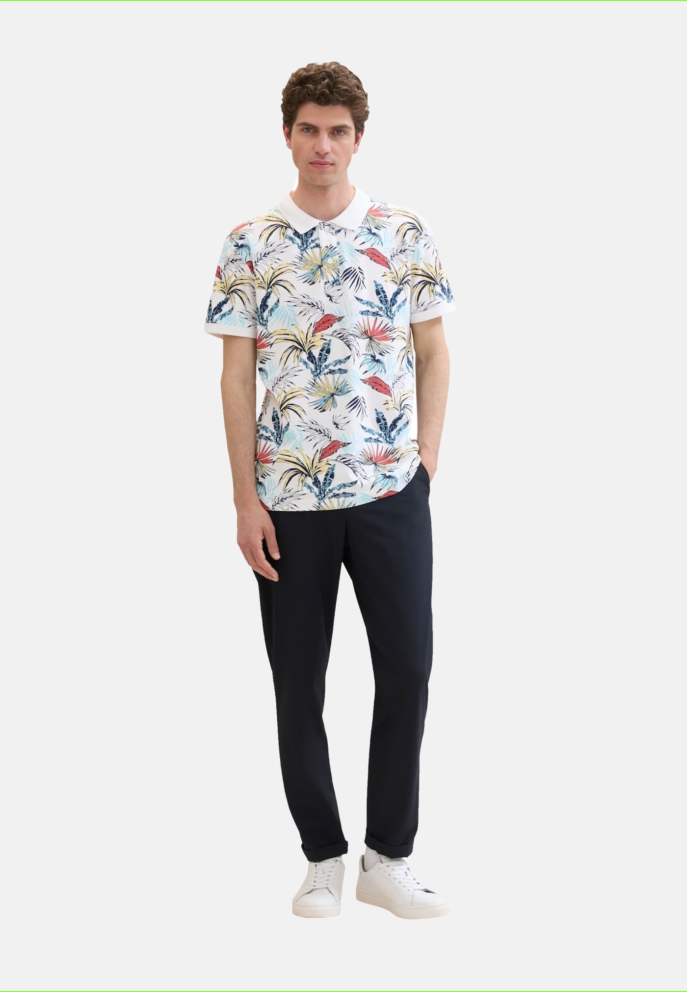 Tom Tailor Kurzarmshirt mit Polokragen