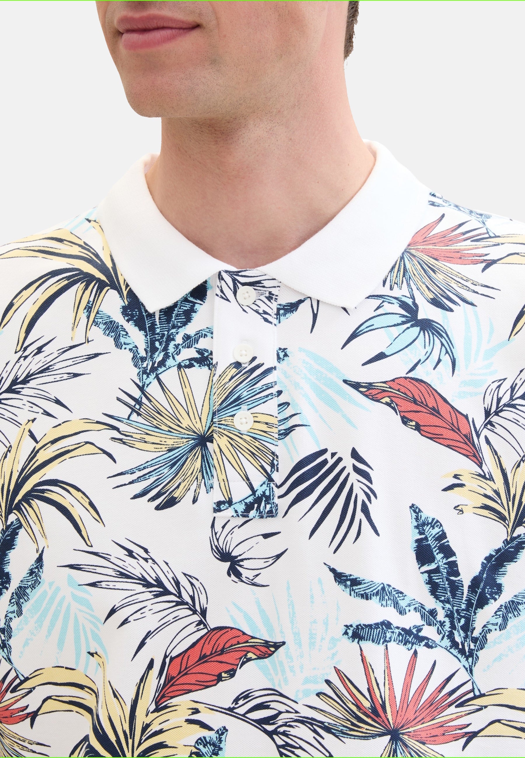 Tom Tailor Kurzarmshirt mit Polokragen