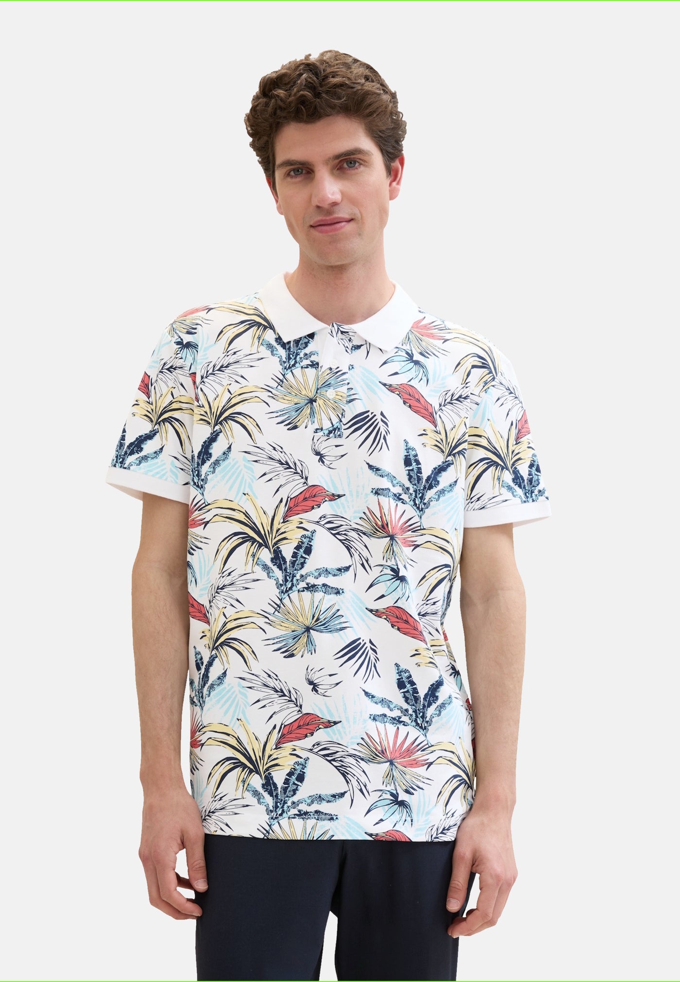 Tom Tailor Kurzarmshirt mit Polokragen