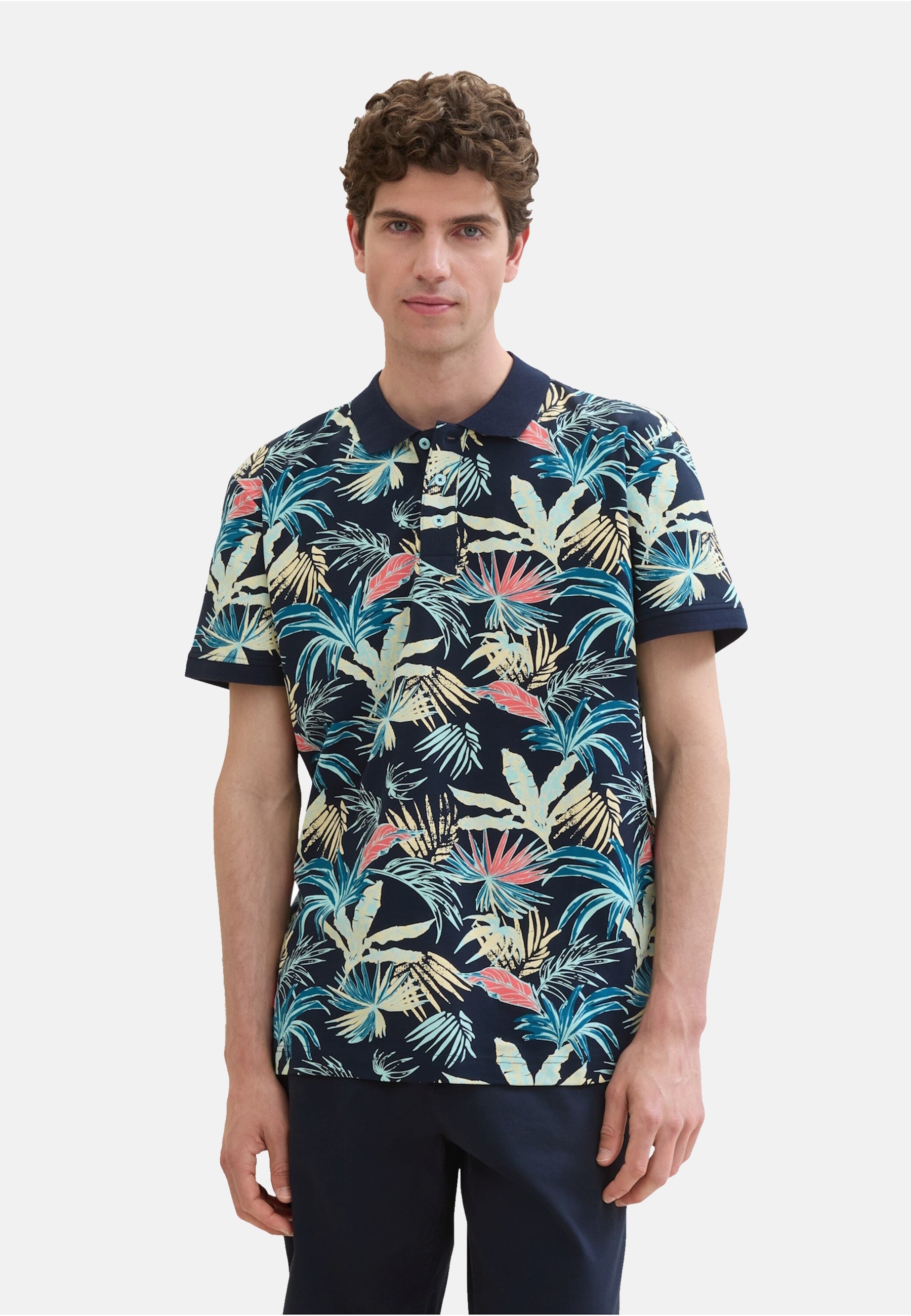 Tom Tailor Kurzarmshirt mit Polokragen