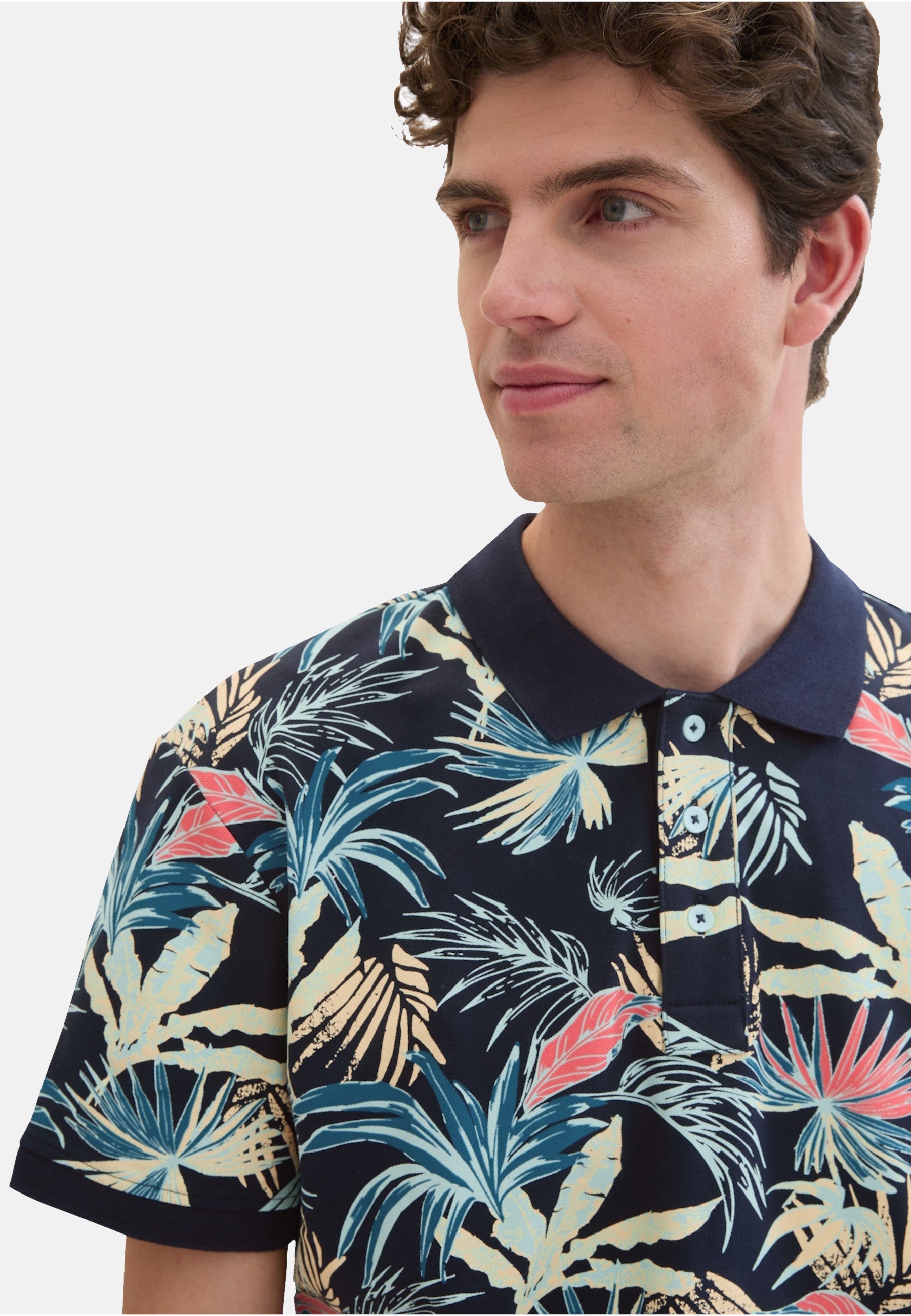 Tom Tailor Kurzarmshirt mit Polokragen