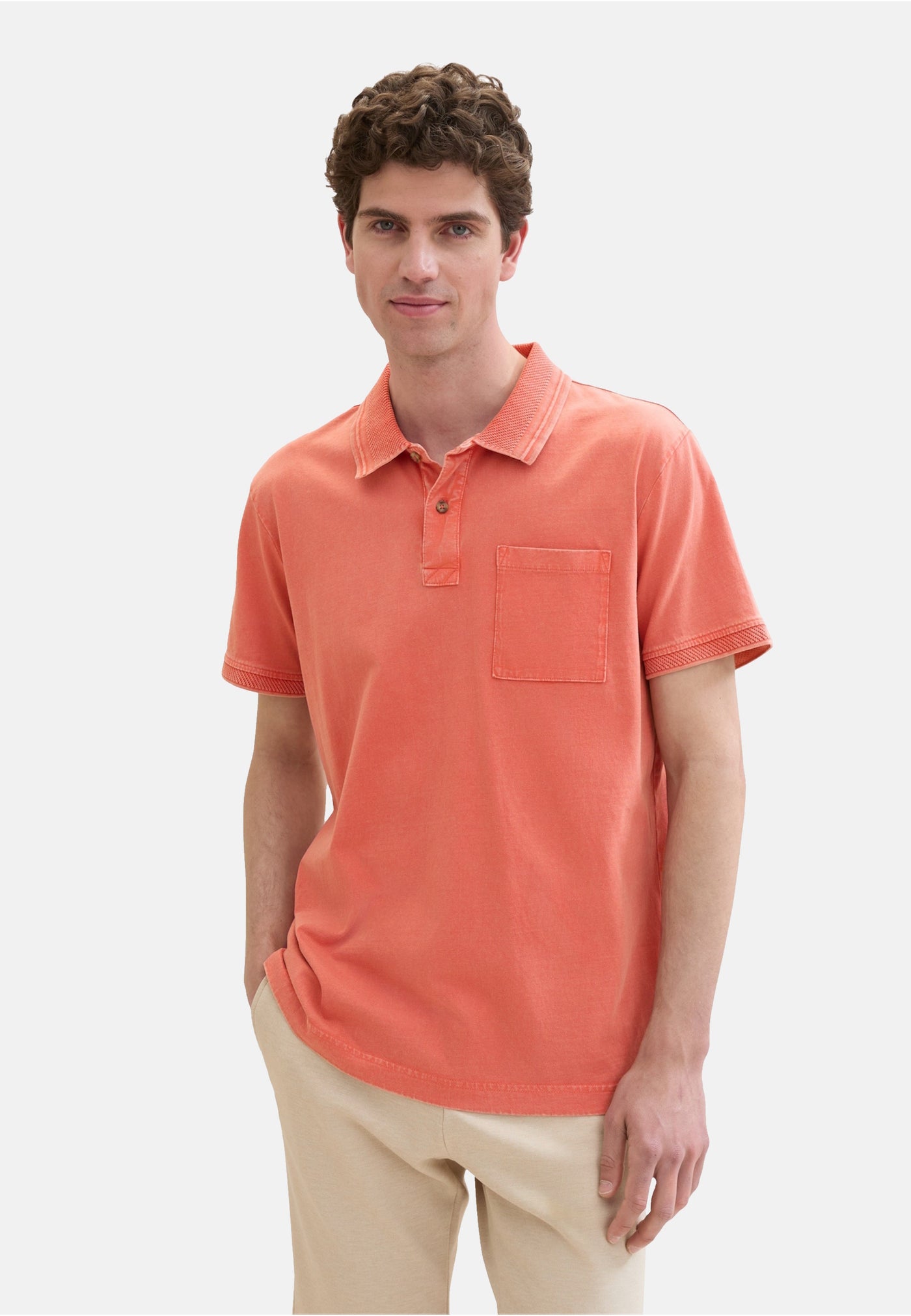 Tom Tailor Kurzarmshirt mit Polokragen