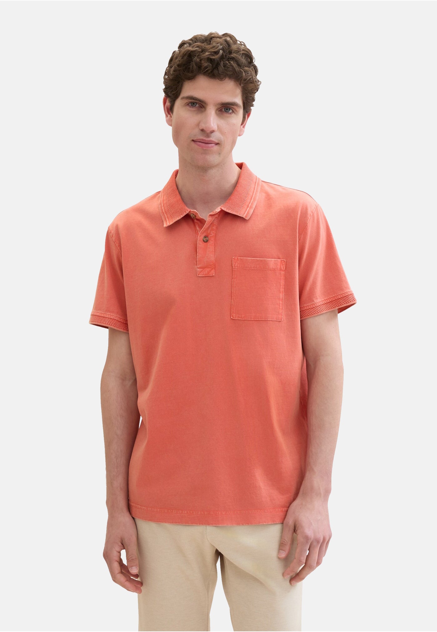 Tom Tailor Kurzarmshirt mit Polokragen