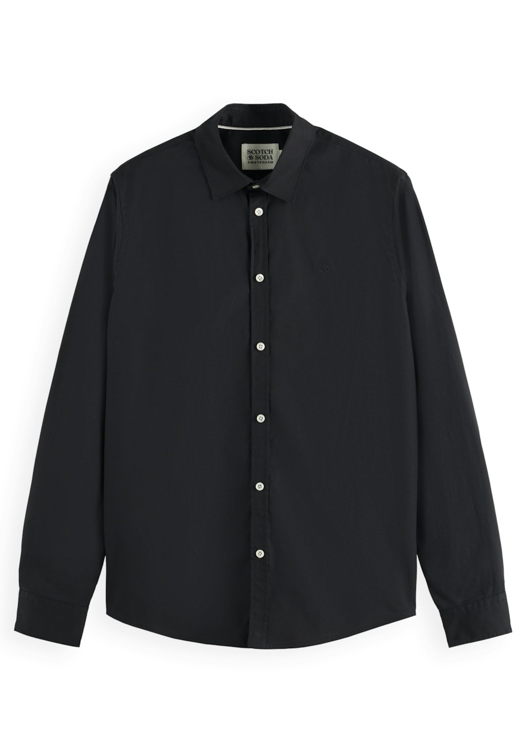 Scotch & Soda CORE POPLIN SOLID Langarmhemd