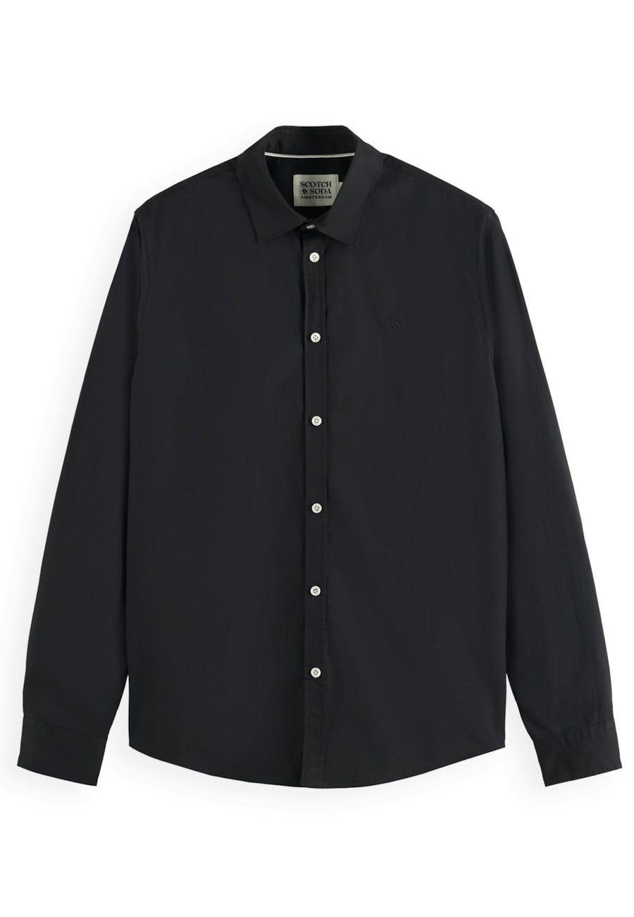 Scotch & Soda CORE POPLIN SOLID Langarmhemd