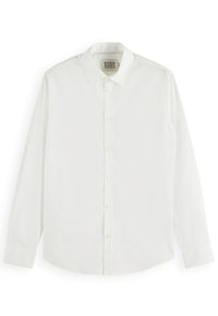 Scotch & Soda CORE POPLIN SOLID Langarmhemd