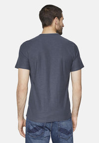 Tom Tailor Henley Shirt T-Shirt gestreift