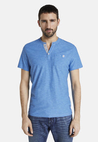 Tom Tailor Henley Shirt T-Shirt gestreift