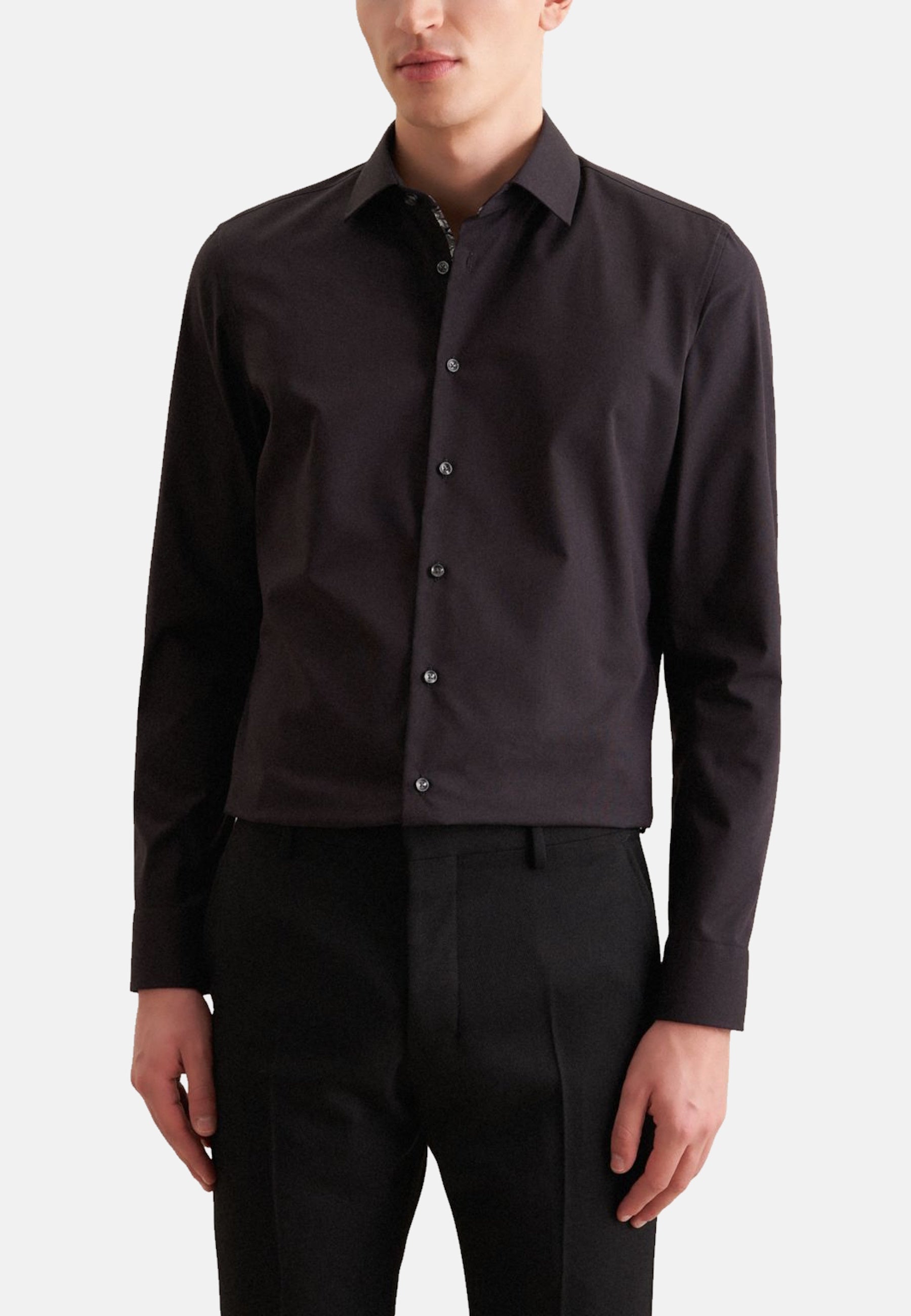 Seidensticker BUSINESS KENT PATCH3 Langarmhemd