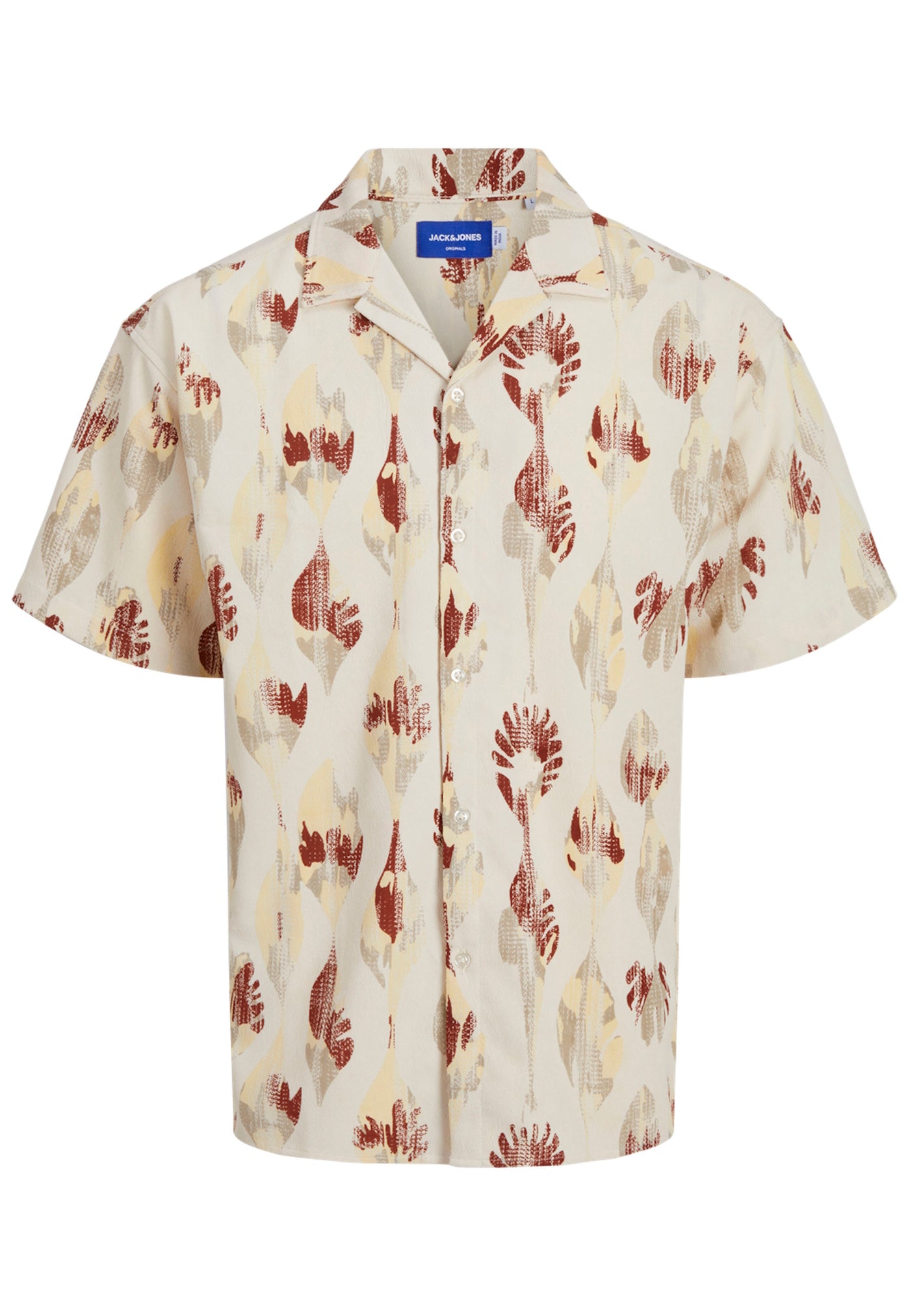 Jack & Jones JEFF JACQUARD Kurzarmhemd