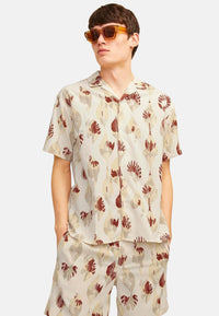 Jack & Jones JEFF JACQUARD Kurzarmhemd