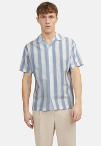 Jack & Jones SUMMER STRIPE RESORT Kurzarmhemd