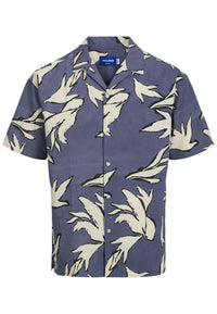 Jack & Jones JEFF JACQUARD Kurzarmhemd