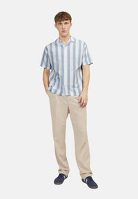 Jack & Jones SUMMER STRIPE RESORT Kurzarmhemd