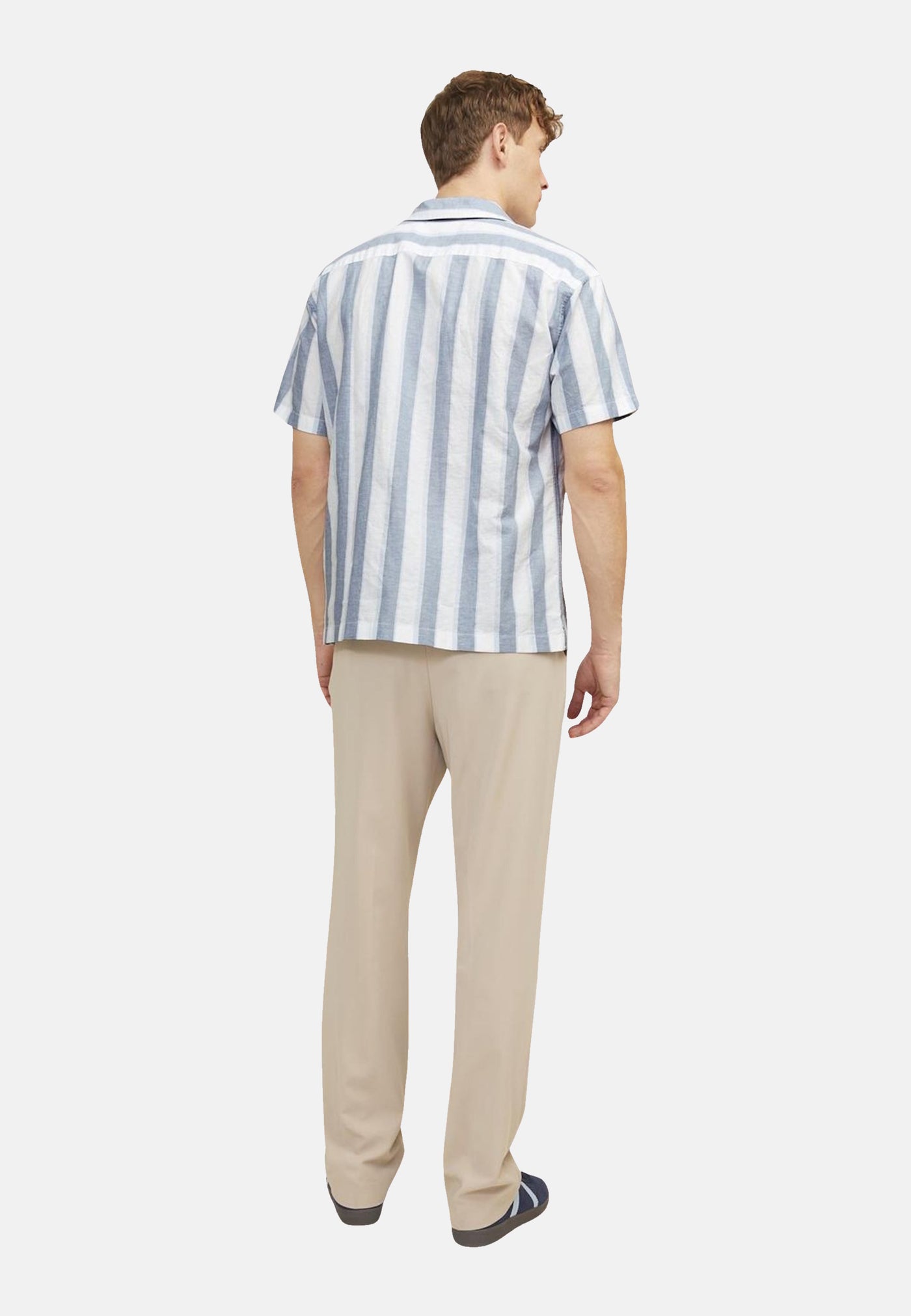 Jack & Jones SUMMER STRIPE RESORT Kurzarmhemd