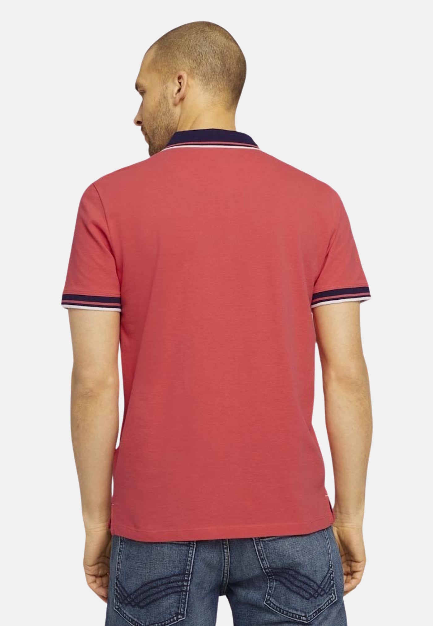 Tom Tailor Decorated Polo mit Print Shortleeve