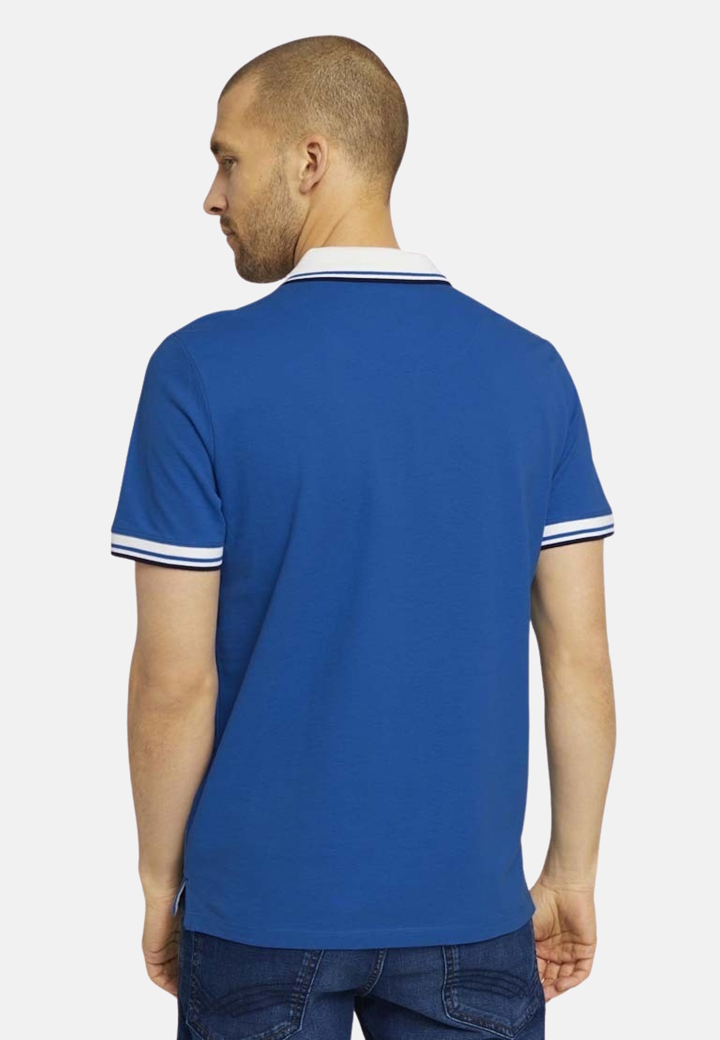 Tom Tailor Decorated Polo mit Print Shortleeve