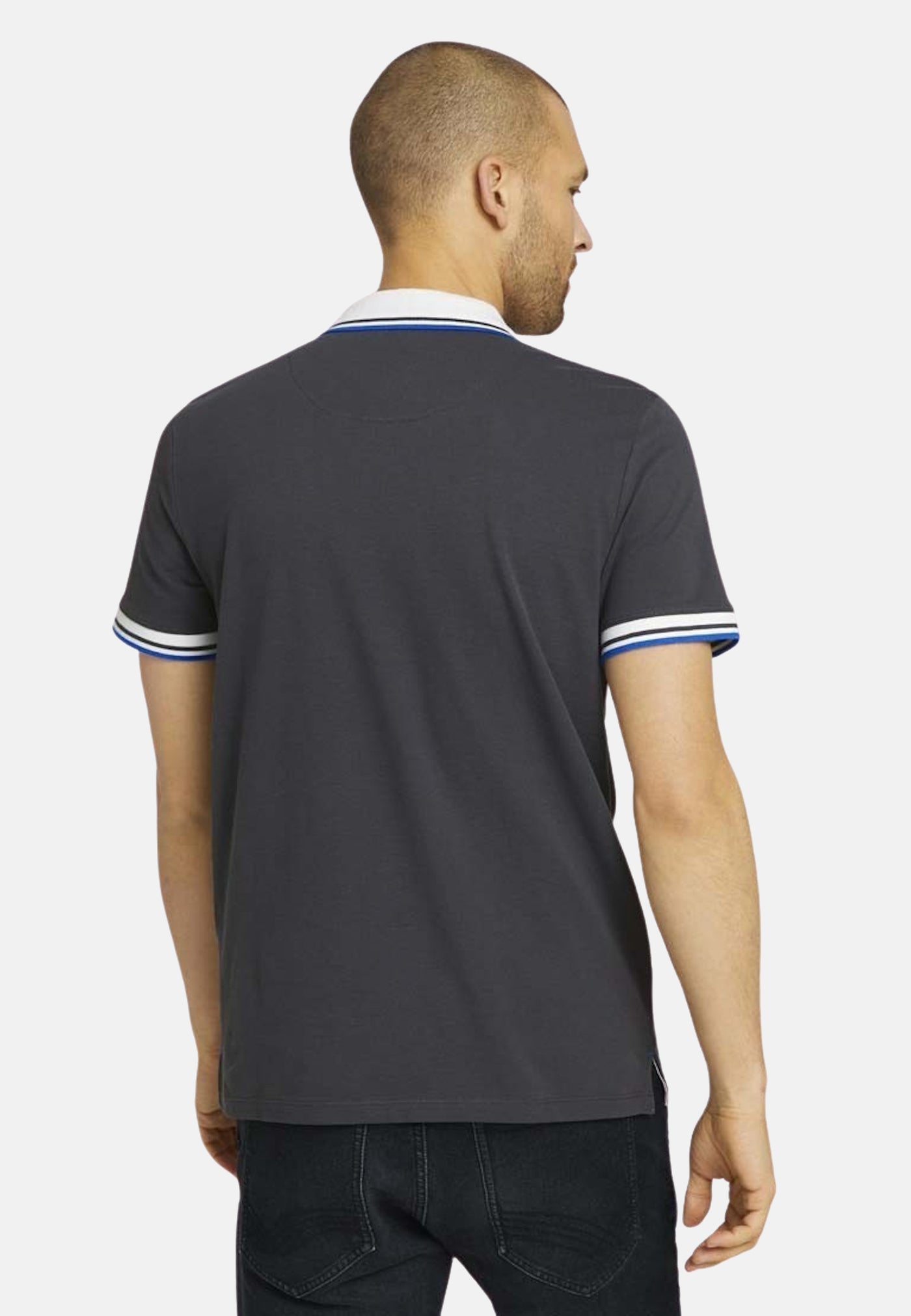 Tom Tailor Decorated Polo mit Print Shortleeve