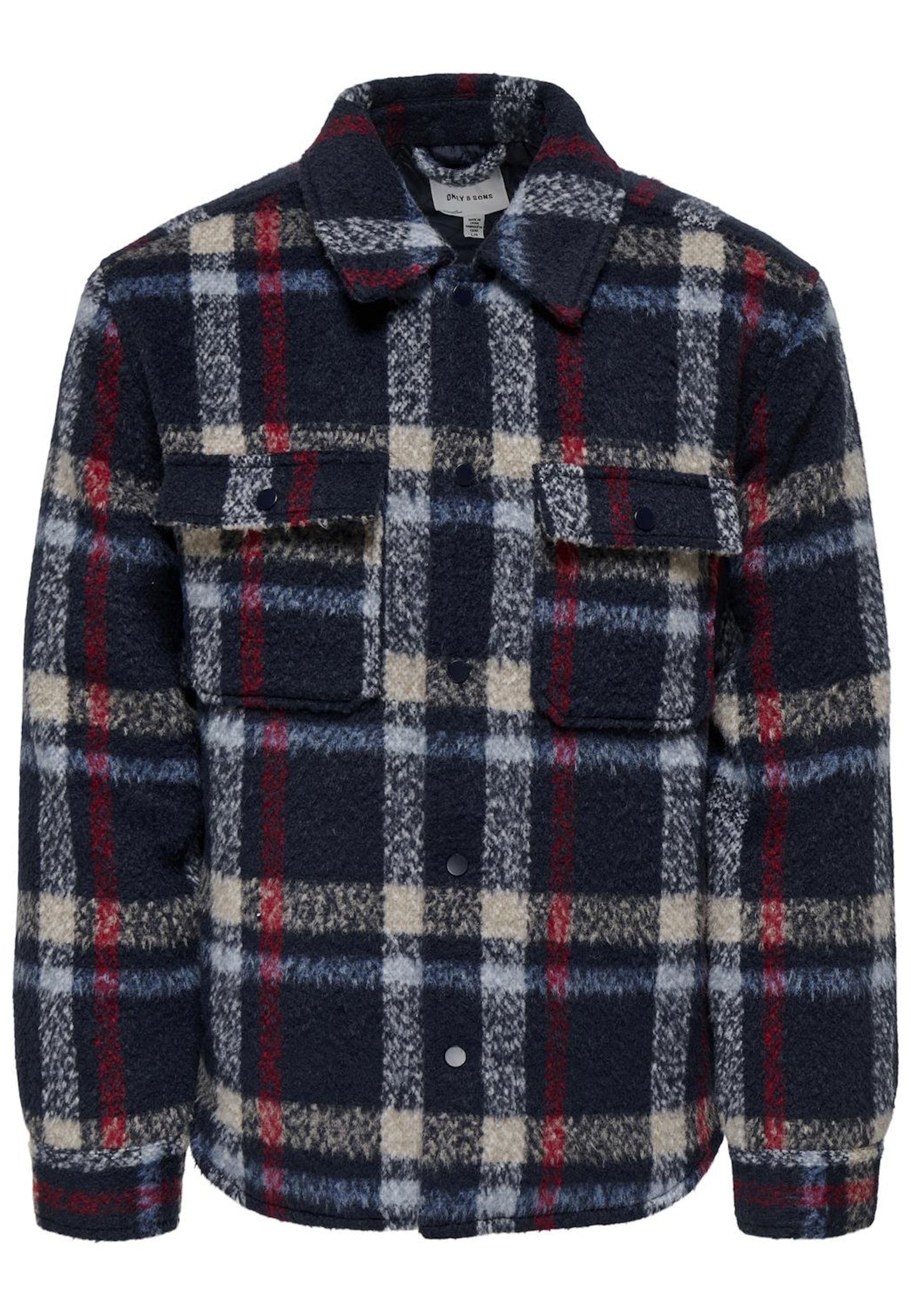Only & Sons GIO LF CHECK Hemdjacke