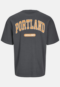 Jack & Jones BRADLEY VARSITY BACK TEE Kurzarmshirt