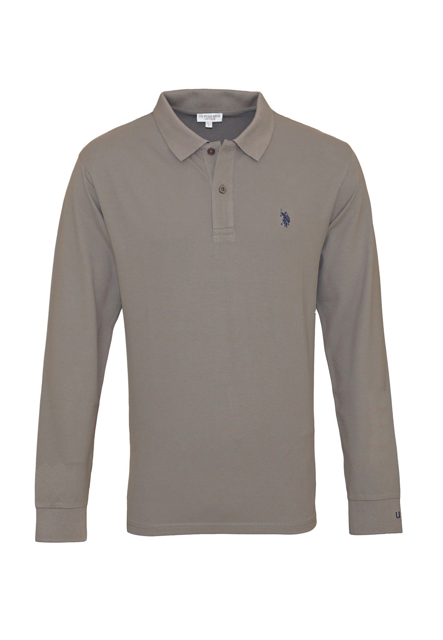 U.S. POLO Longsleeve mit Polokragen