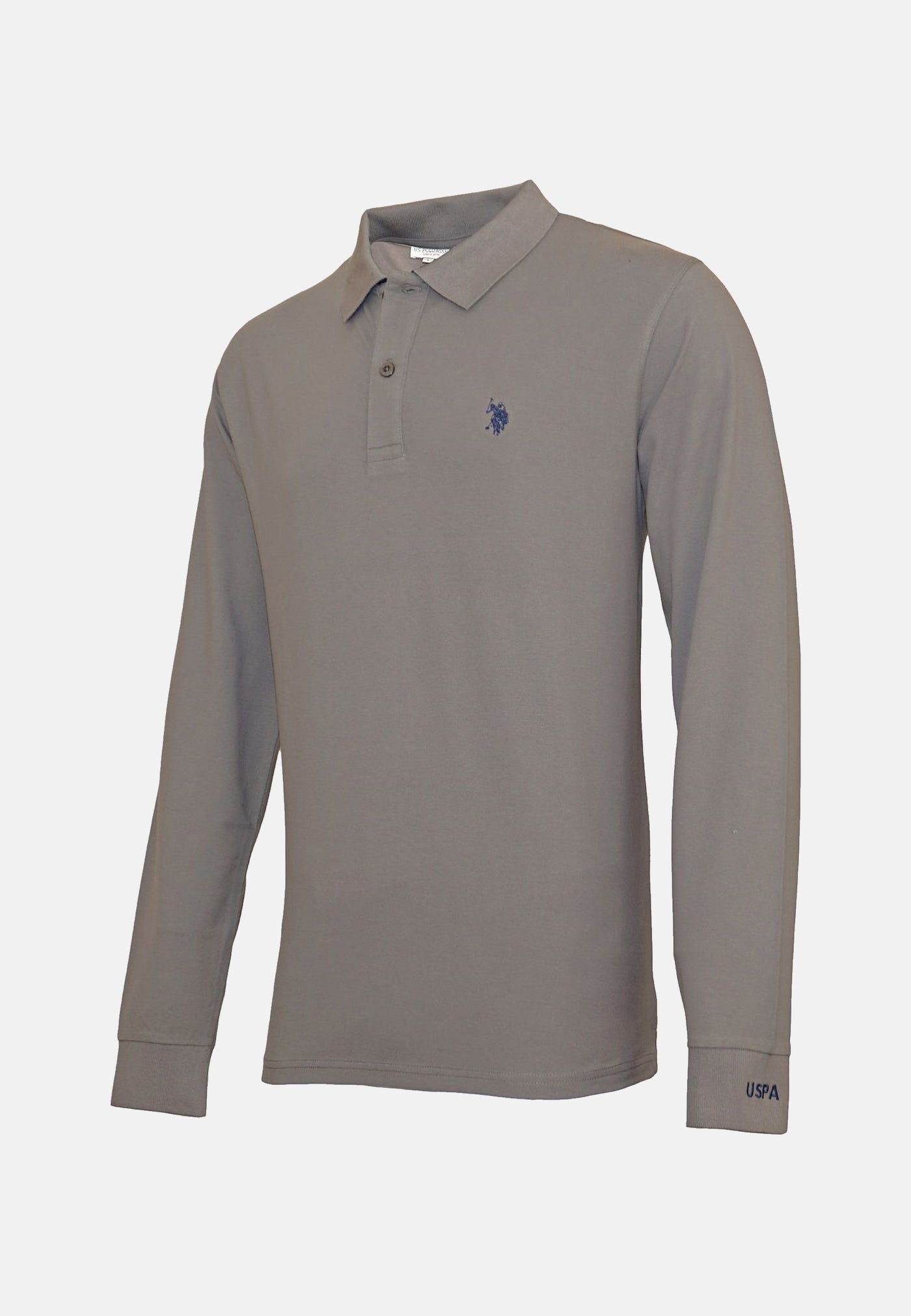 U.S. POLO Longsleeve mit Polokragen