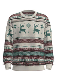 Jack & Jones XMAS SNOWBALL Strickpullover R-Neck