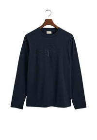 Gant Langarmshirt Tonal Shield