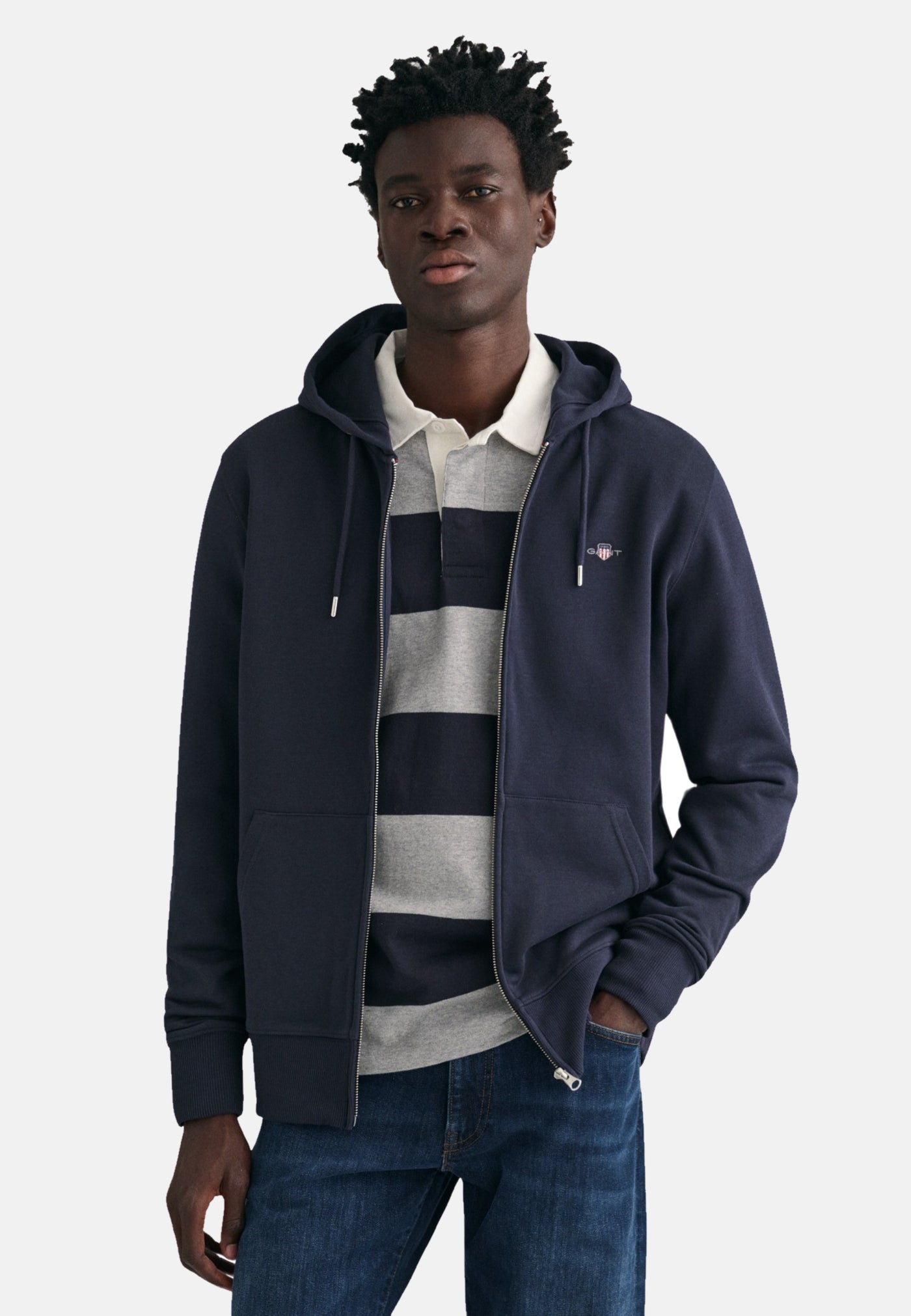 Gant Shield Kapuzensweatjacke
