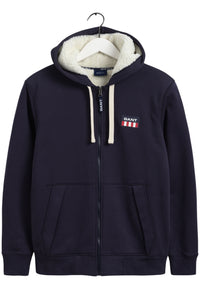 Gant Sherpa Kapuzensweatjacke