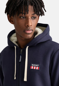 Gant Sherpa Kapuzensweatjacke
