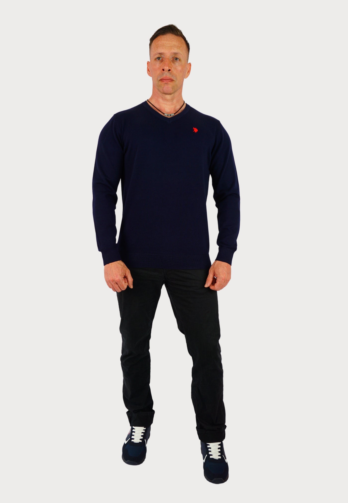 U.S. POLO Pullover V-Neck