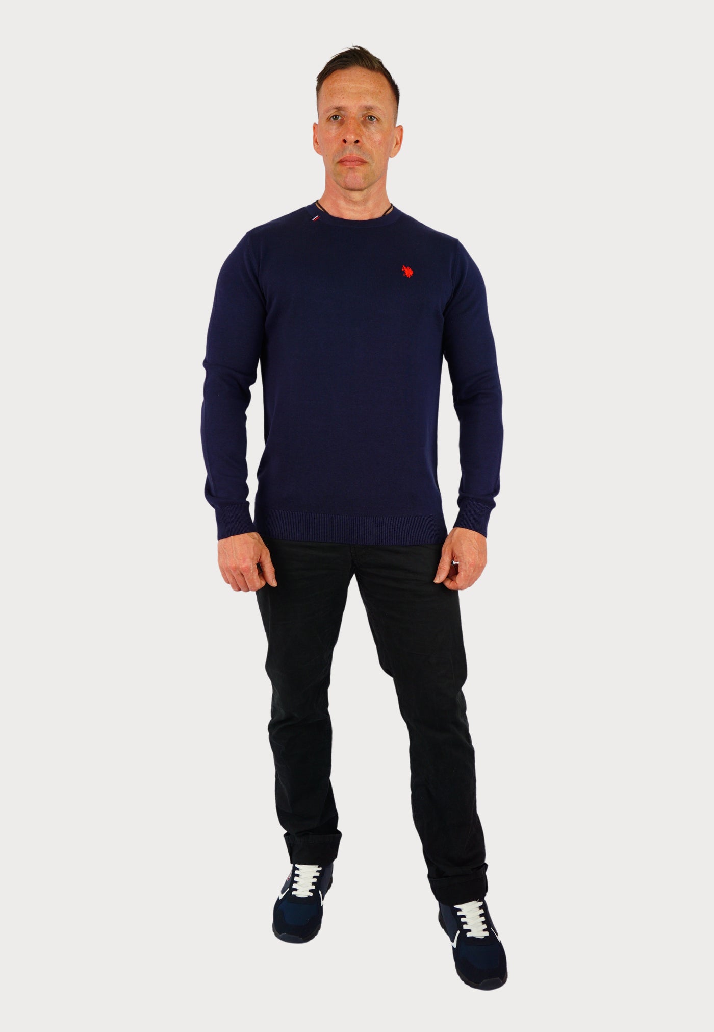 U.S. POLO Pullover R-Neck