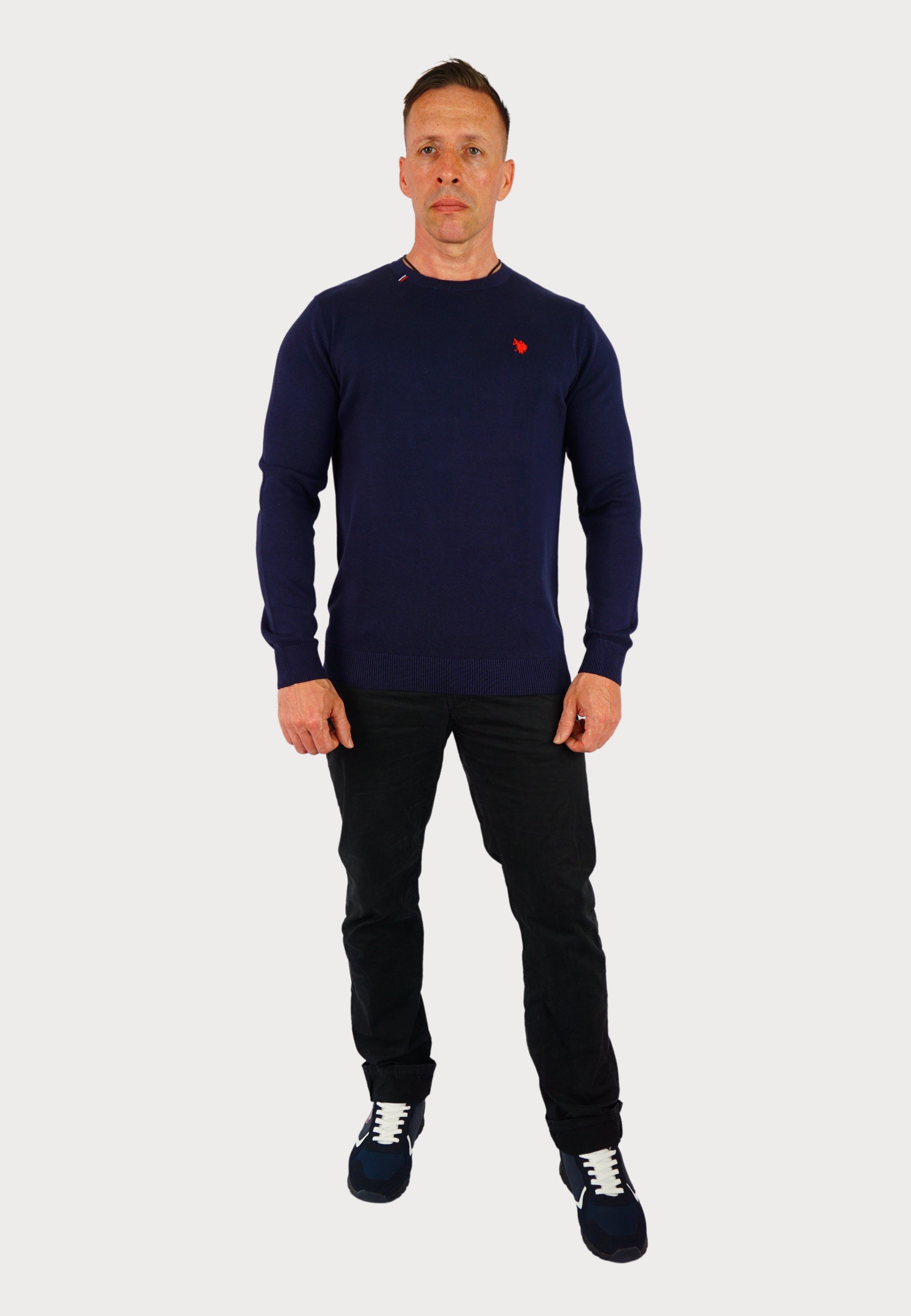 U.S. POLO Pullover R-Neck