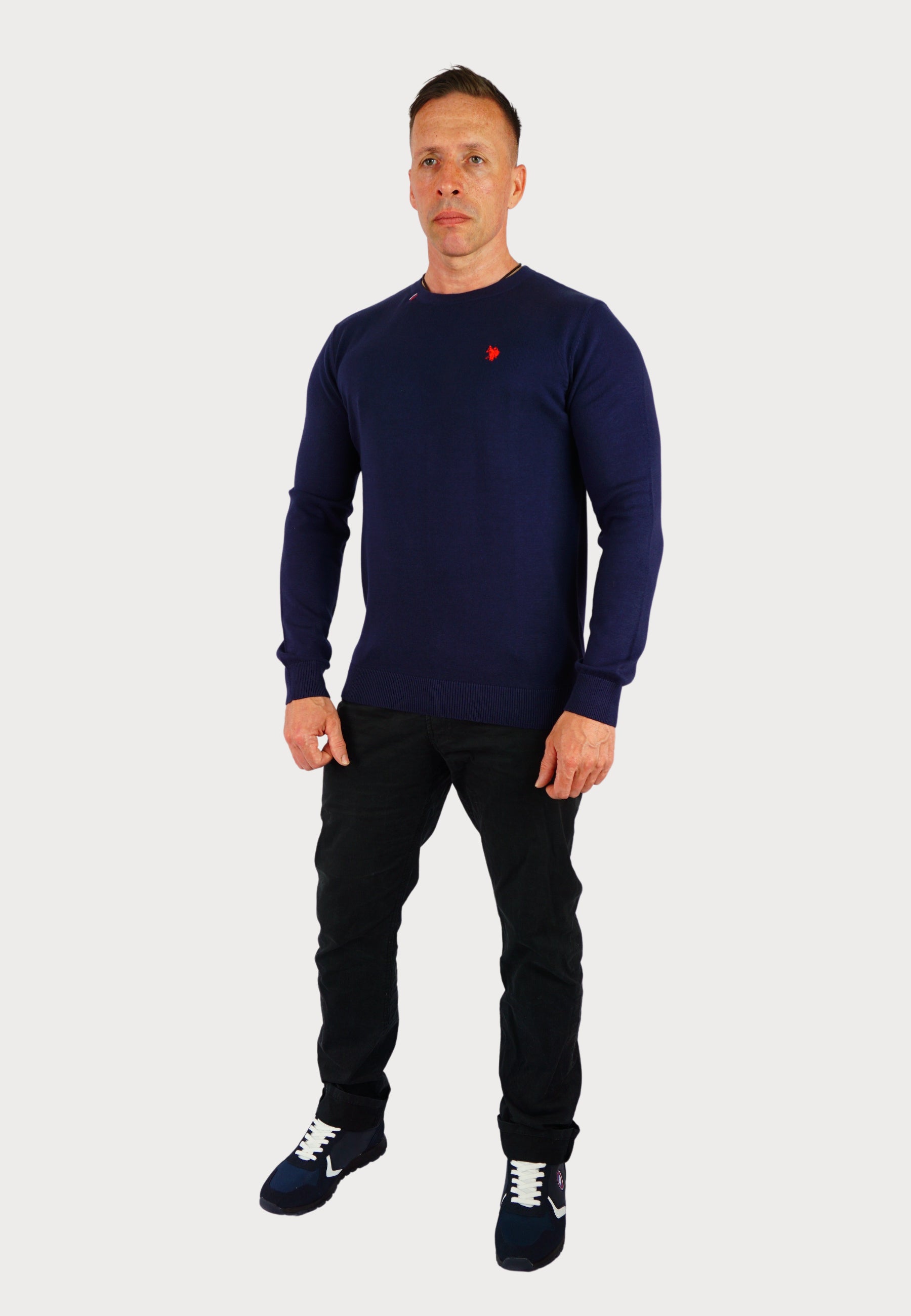 U.S. POLO Pullover R-Neck