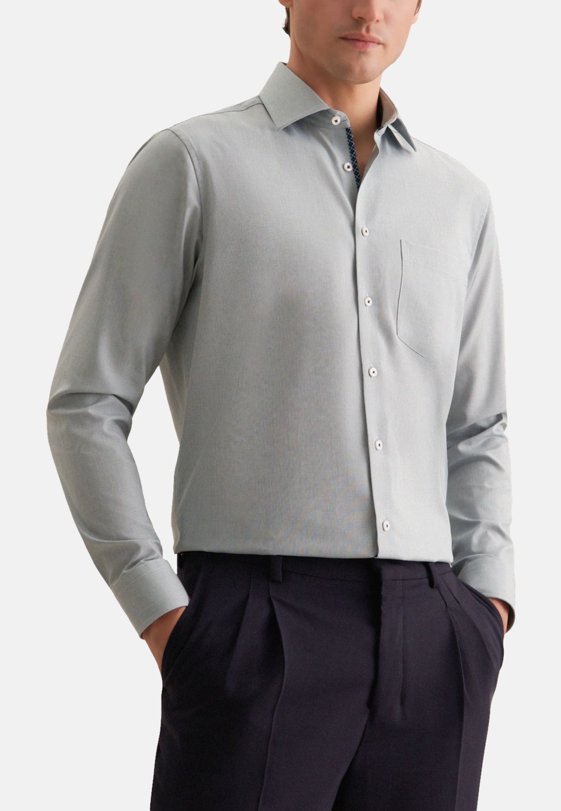 Seidensticker BUSINESS KENT PATCH3 Langarmhemd