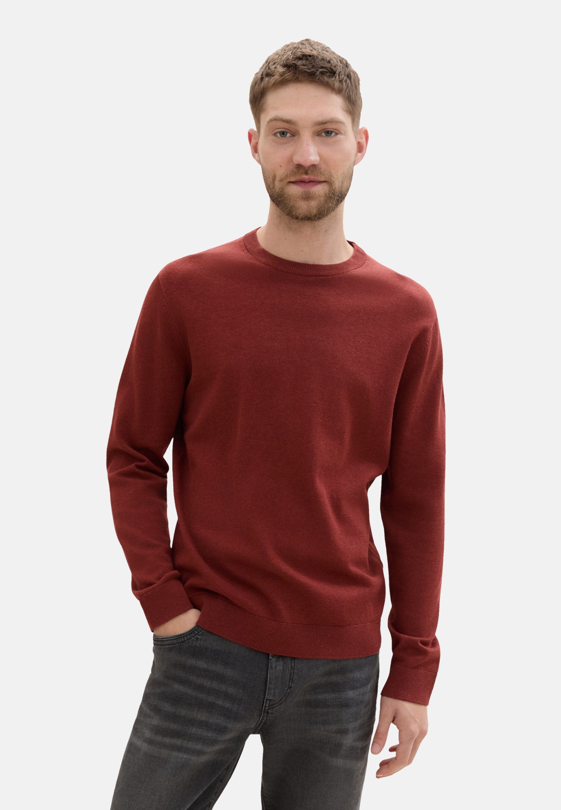 Tom Tailor Strickpullover R-Neck