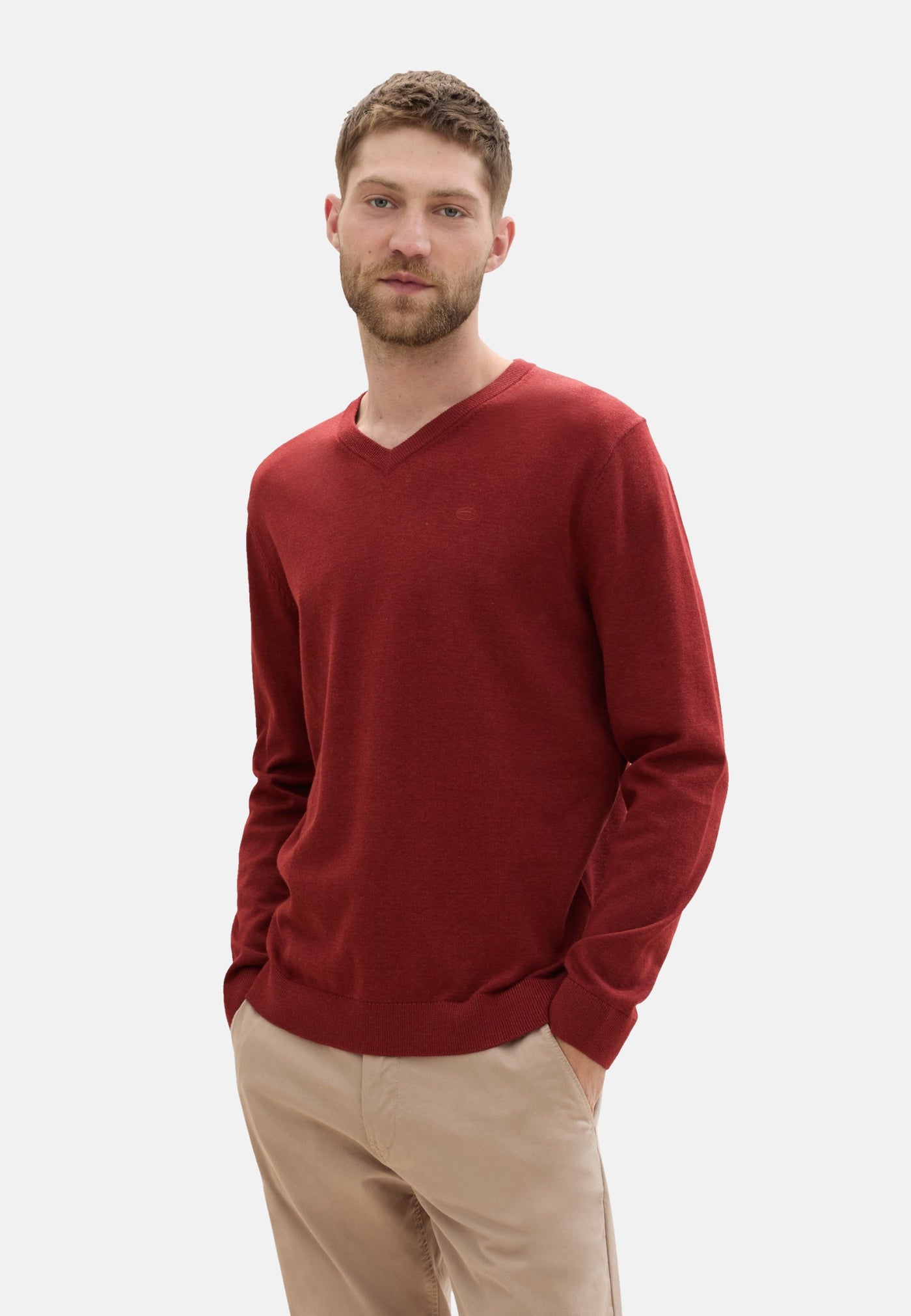 Tom Tailor Strickpullover V-Neck