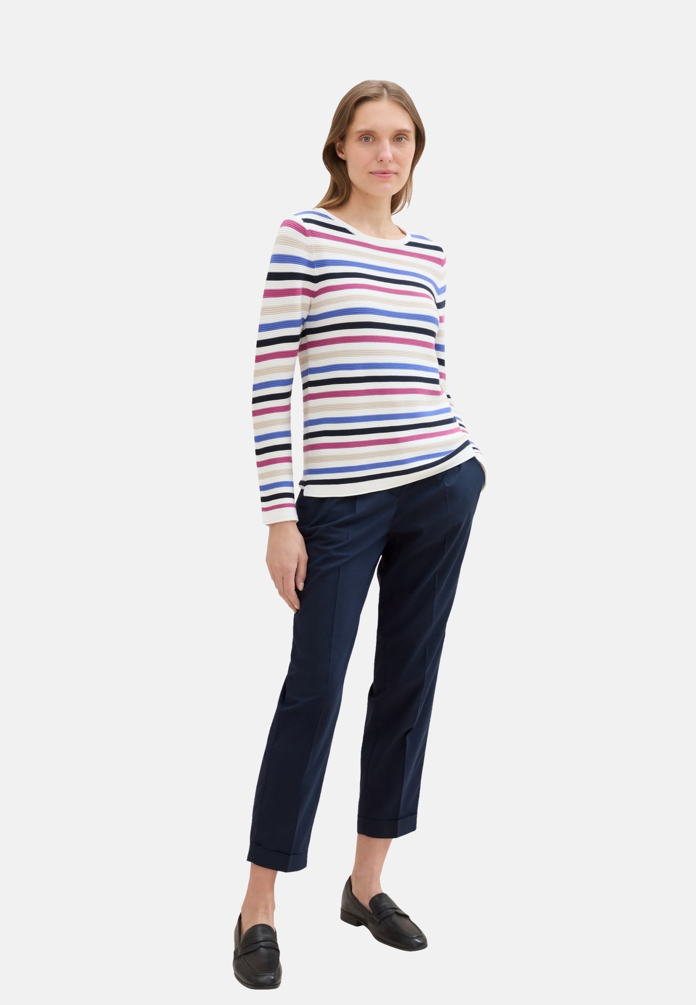 Tom Tailor Strickpullover R-Neck