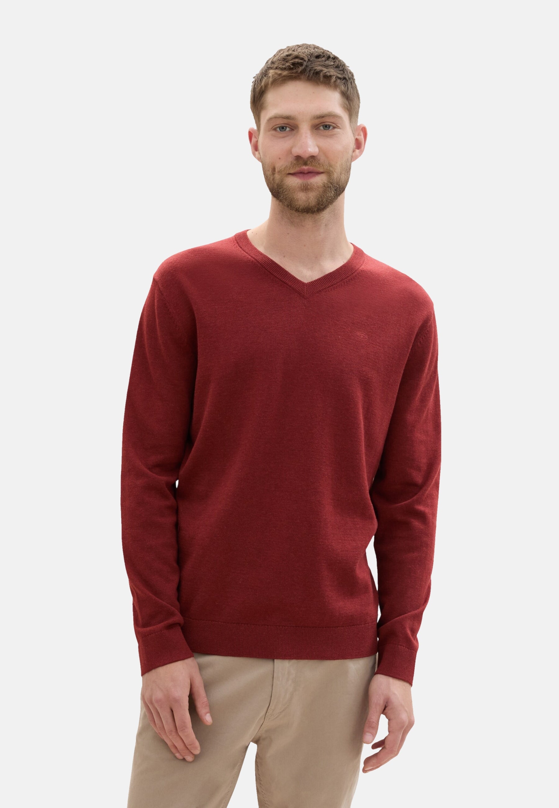 Tom Tailor Strickpullover V-Neck