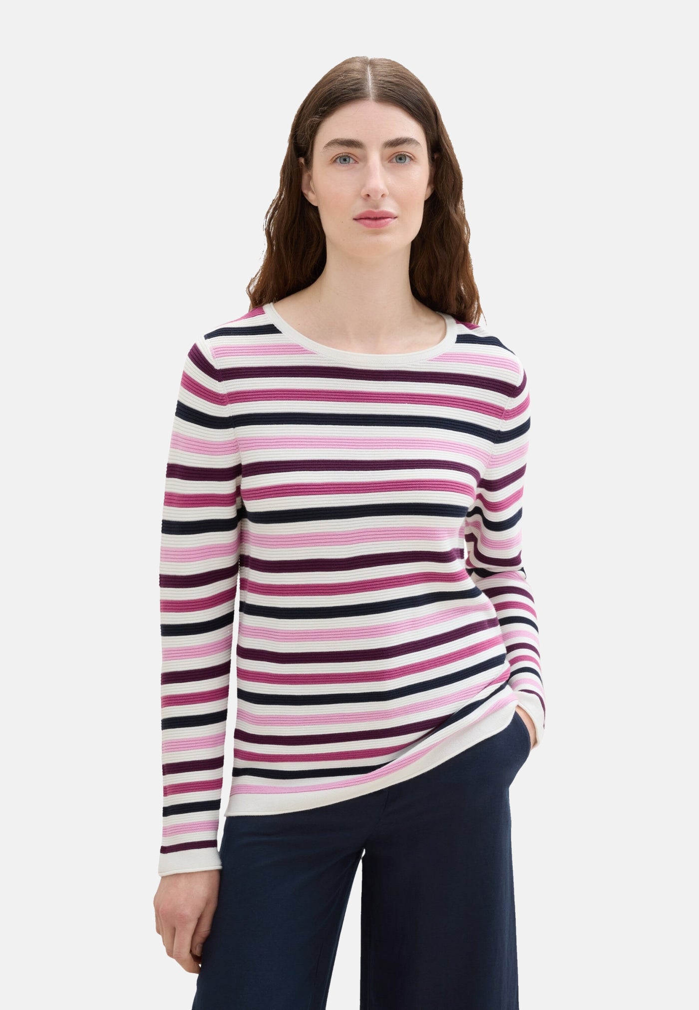 Tom Tailor Strickpullover R-Neck