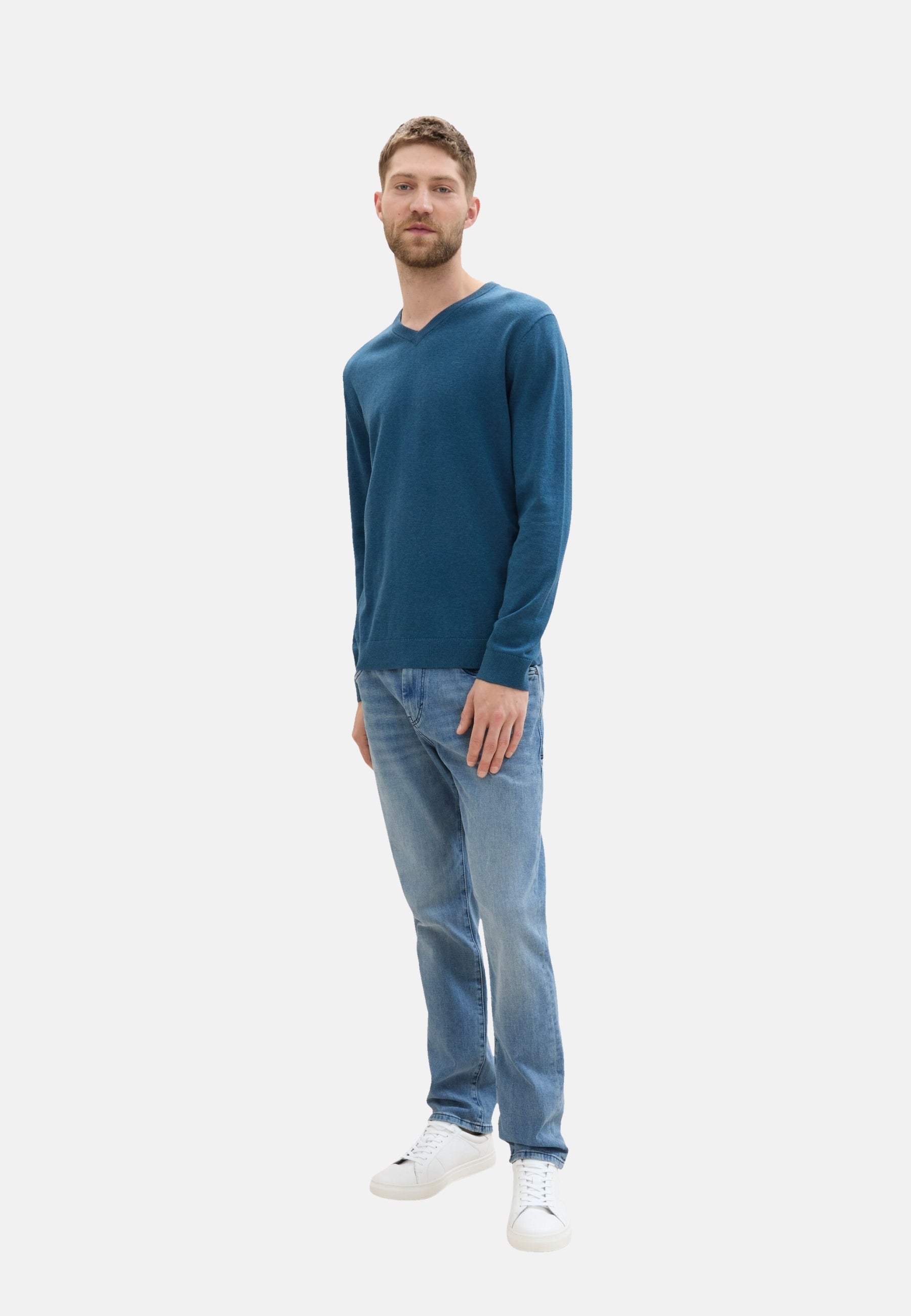 Tom Tailor Strickpullover V-Neck