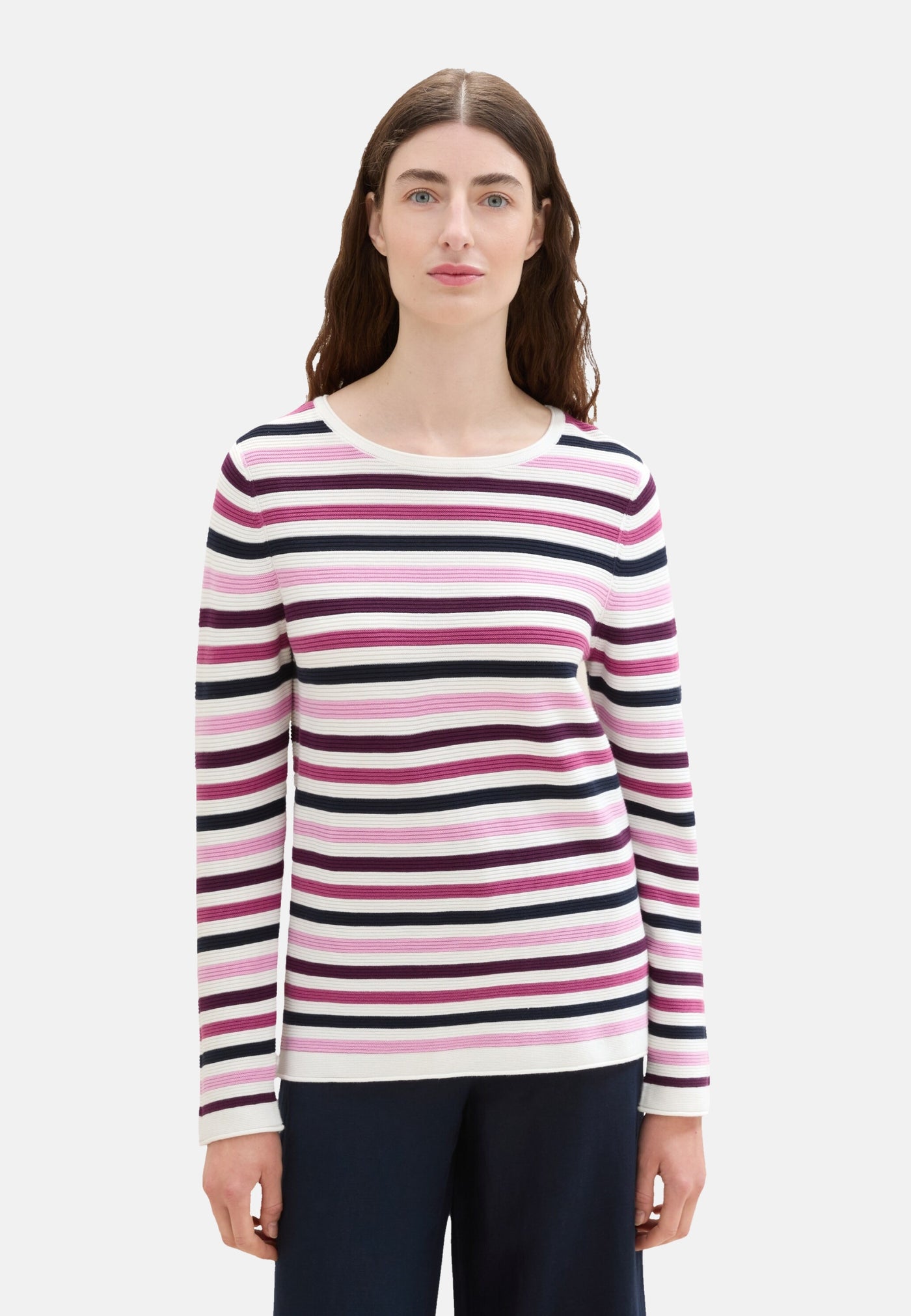 Tom Tailor Strickpullover R-Neck