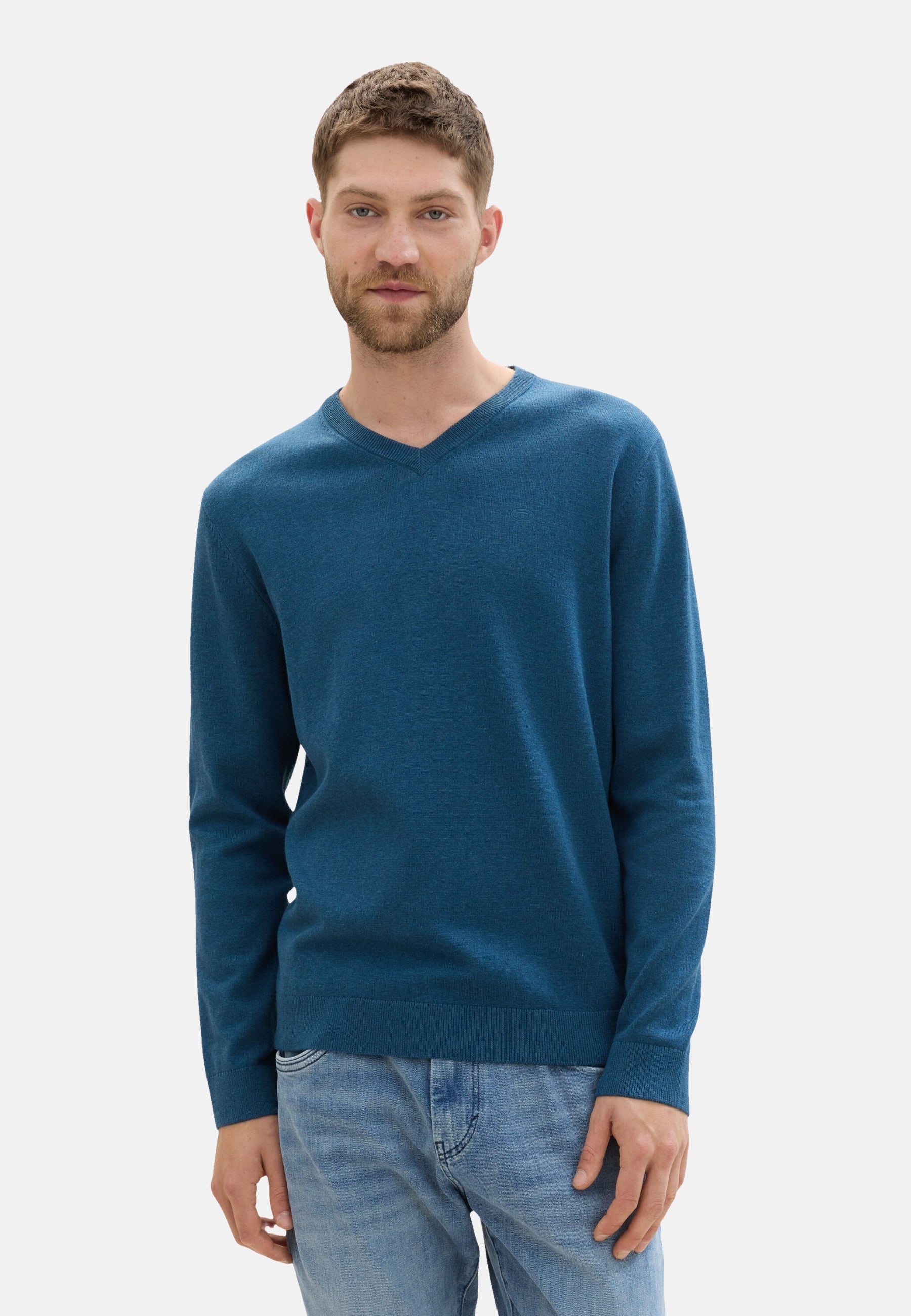 Tom Tailor Strickpullover V-Neck