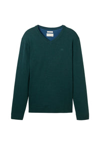 Tom Tailor Strickpullover V-Neck